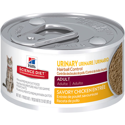 Science Diet Urinary Hairball Control Food 2.9oz - Poudre Pet and Feed Supply